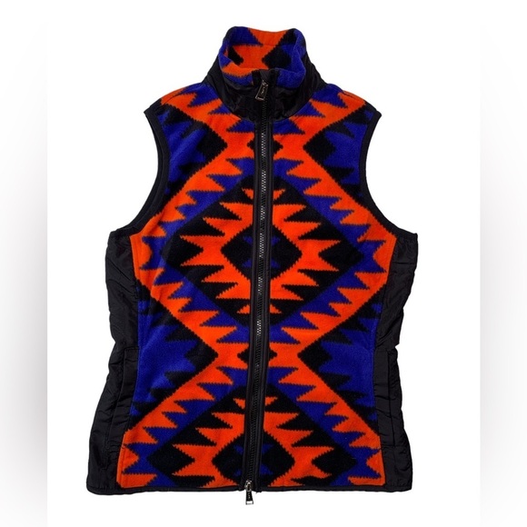 Lauren-‎ Ralph Lauren Active Aztec Fleece Vest - Picture 1 of 4